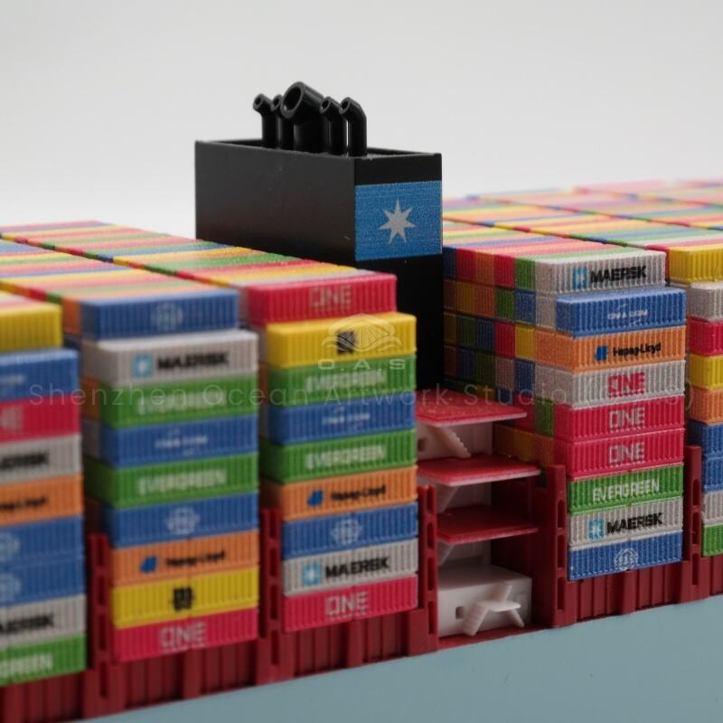 1:888 コンテナ船モデル/ロゴ/色/マースクをカスタマイズ